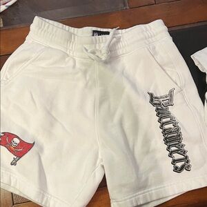 NFL White Buccaneers Athletic Shorts